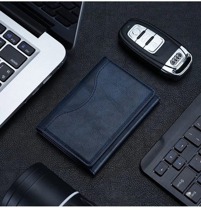 Porte-Cartes Magnétique en Cuir MagSafe – Coque de Protection iPhone 14 à 16 Pro/Max