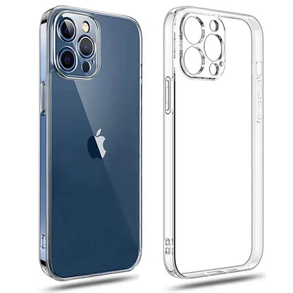 Coque Silicone Ultra-Fine Transparente pour iPhone 7 à 16 / SE / Mini / Pro / Max